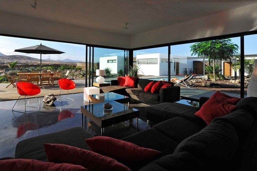 Living Area, Villa La Laguna, Fuerteventura Lajares Villas