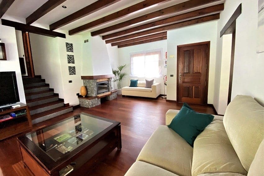 Wohnbereich, Villa Mocanes, El Hierro Ferienhaus mit Pool, Kanaren