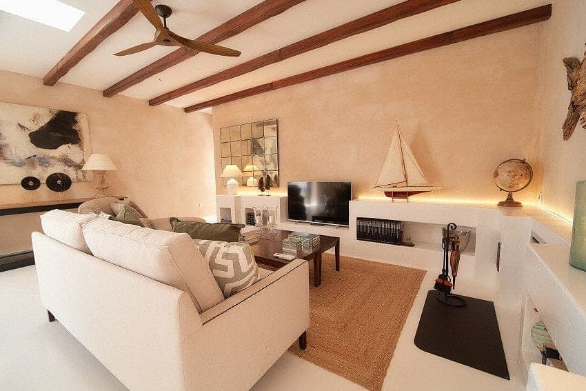 Wohnbereich, Villa Mykonos, Ferienhaus auf Fuerteventura mieten