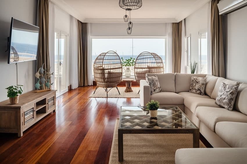 Salón, Villa Odin, Villa con Piscina Privada Lanzarote