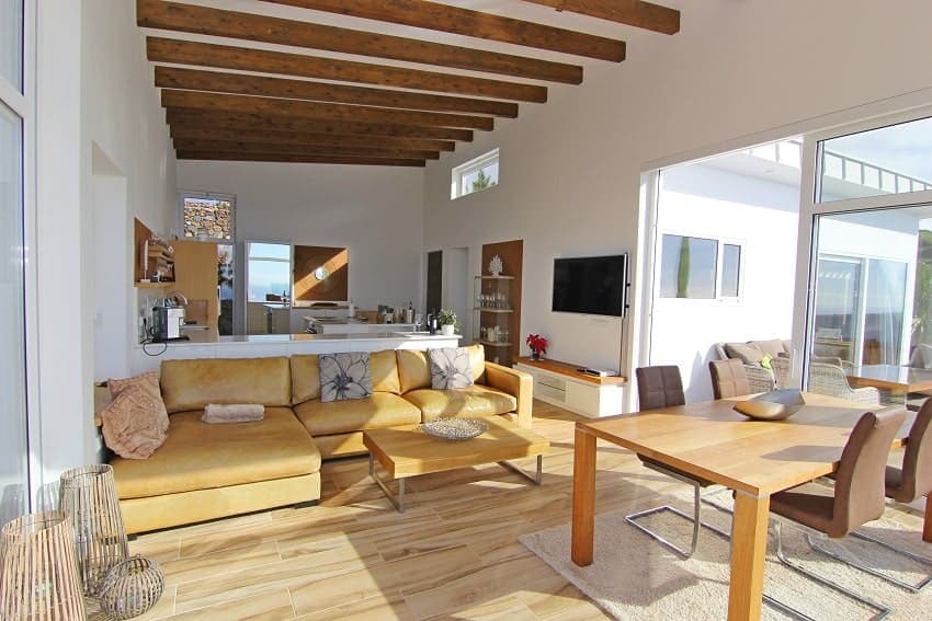 Salón, Villa Perla del Mar, Villa Puntagorda, La Palma