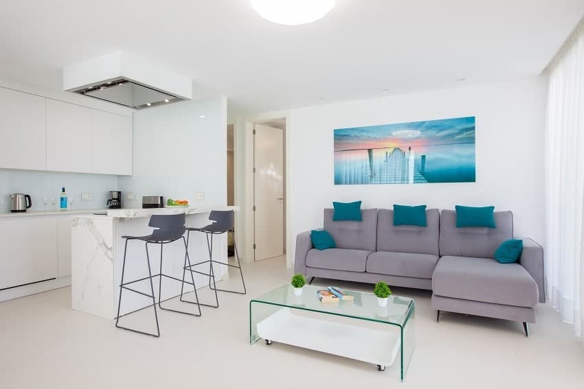 Wohnbereich, Villa Playa Chica, Ferienhaus am Meer Lanzarote