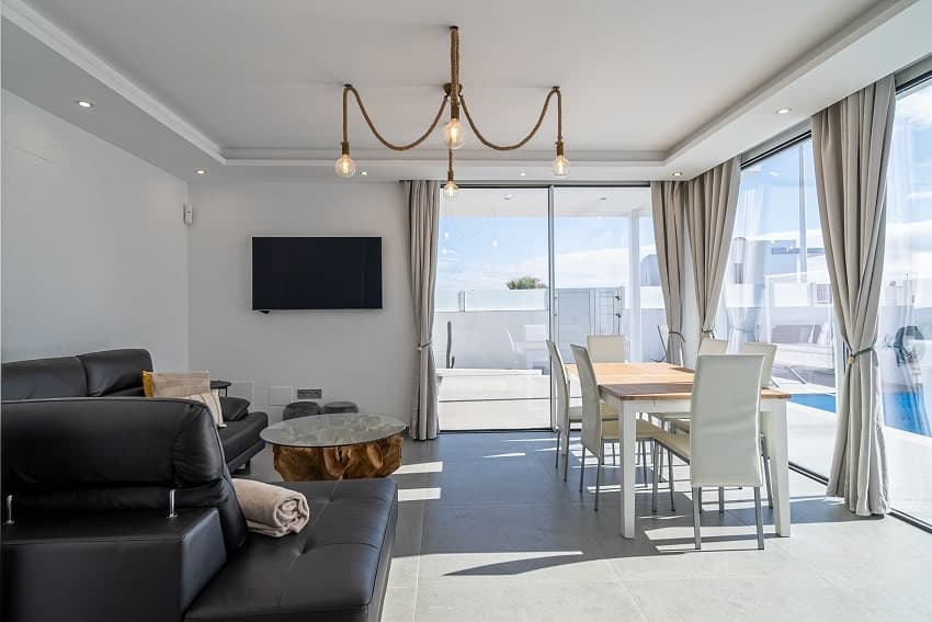 Wohnbereich, Villa Sea La Vie, Ferienhaus Lanzarote Wohnbereich, Villa Sea La Vie, Ferienhaus Lanzarote