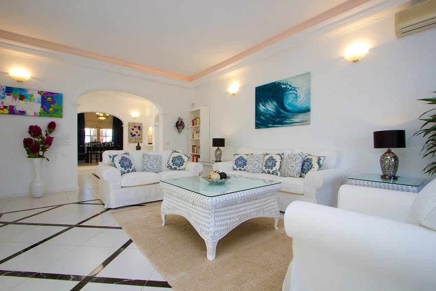 Salón, Villa Sueños del Mar, Lanzarote