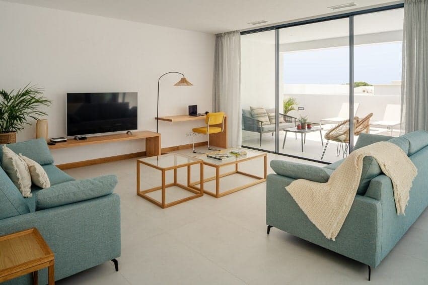 Salón, Villa Taboire A, Alquiler Casa Lanzarote Vacaciones