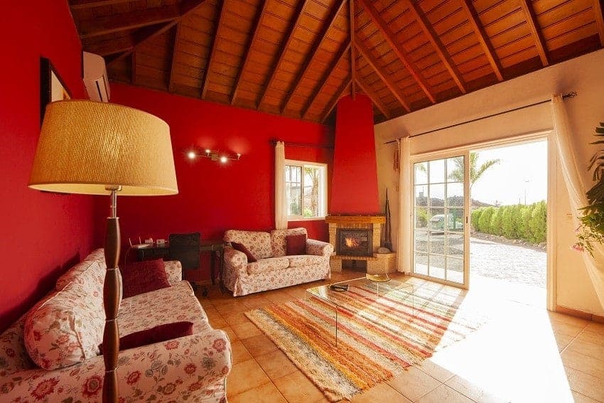Wohnbereich, Villa Tamanca, La Palma Westküste Ferienhaus