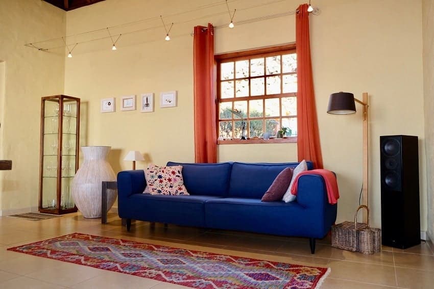 Living Area, Villa Tigotan, La Palma