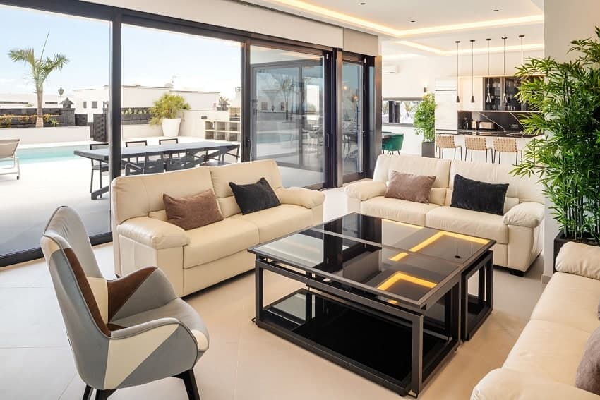 Wohnbereich, Villa Toro, Villa Lanzarote