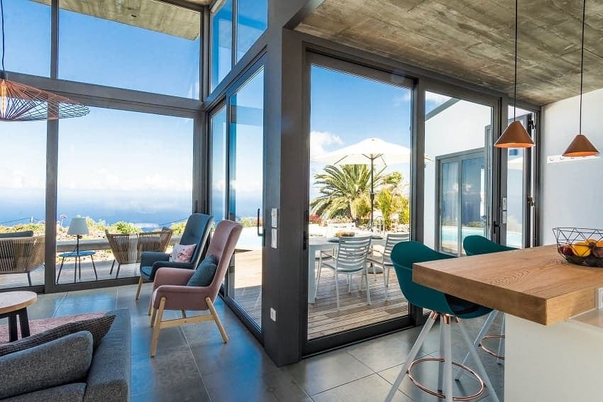 Living Area, The Blue Casan, Luxury Villa Puntagorda