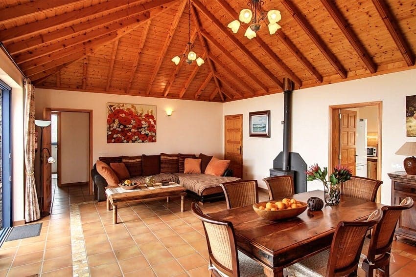 Salón, Casa Amalia, Casa Rural con Piscina Privada en La Palma
