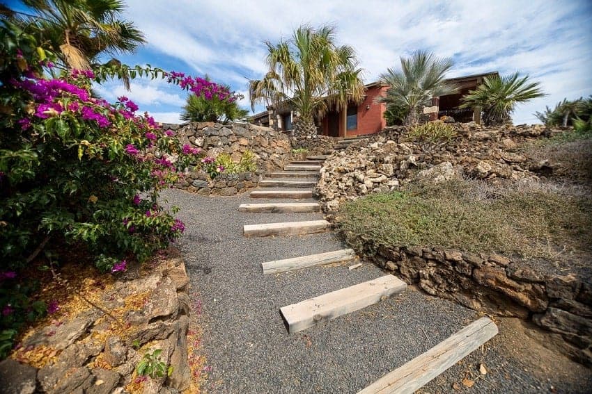 Entrada, Casa El Campo, Casa Rural Lajares