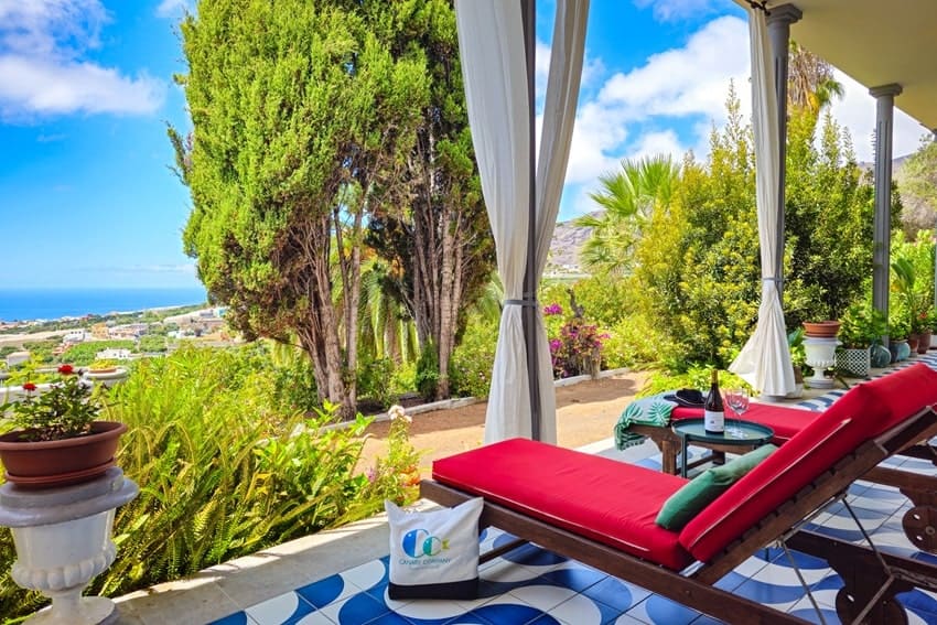 Vista, Gran Villa Palmera, Villa con Piscina Los Llanos