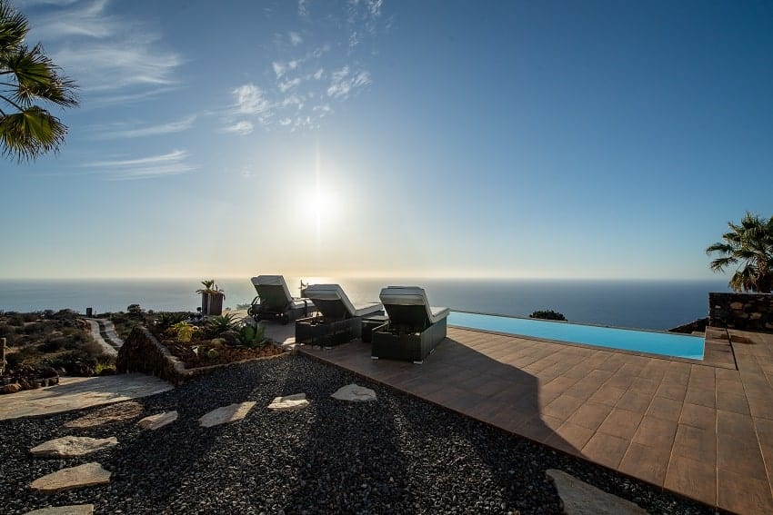 Ausblick, Villa Pura Vida, Luxus Ferienhaus La Palma
