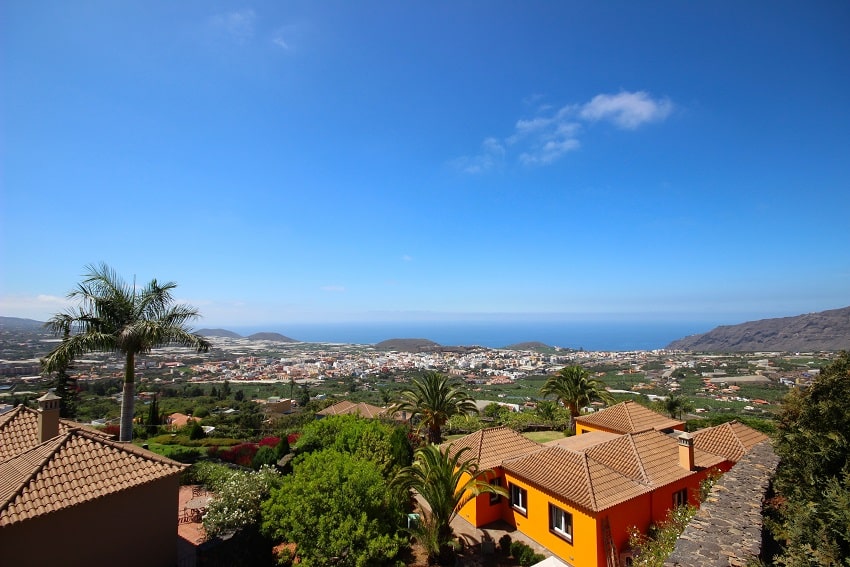 Ausblick, Villa Torres, Luxus Ferienhaus La Palma