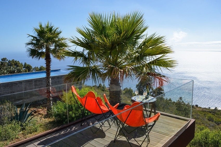 Aussicht, Villa El Cielo, Luxus Ferienhaus La Palma
