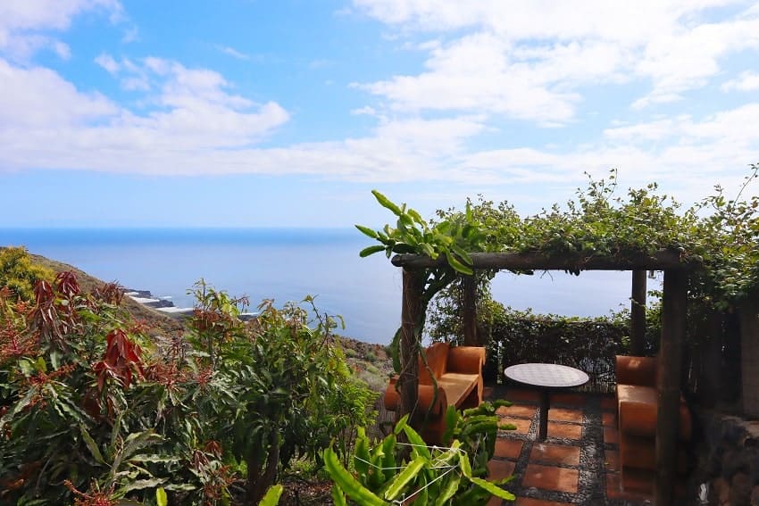 Aussichtspunkt, Casita Paraíso, Ferienhaus Fuencaliente, La Palma