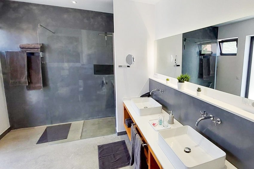 Baño, Casa Nido, Casa Rural con Piscina Lajares