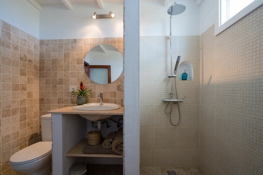 Bathroom, Garden Apartment, Lanzarote
