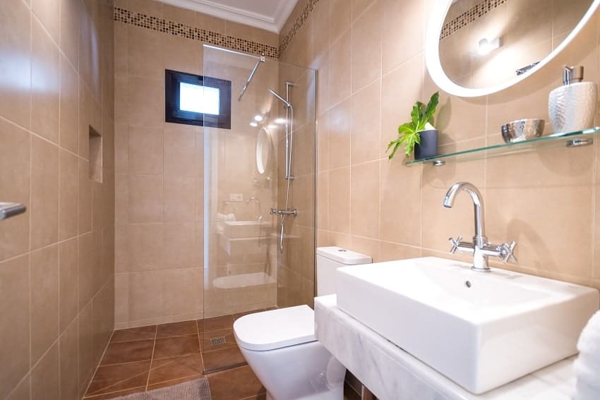 Bathroom, Villa Alcalde, Villa Lanzarote