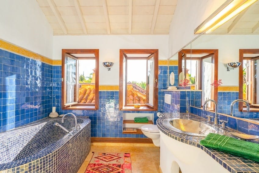 Bathroom, Villa Botánico, Holiday Villa La Palma