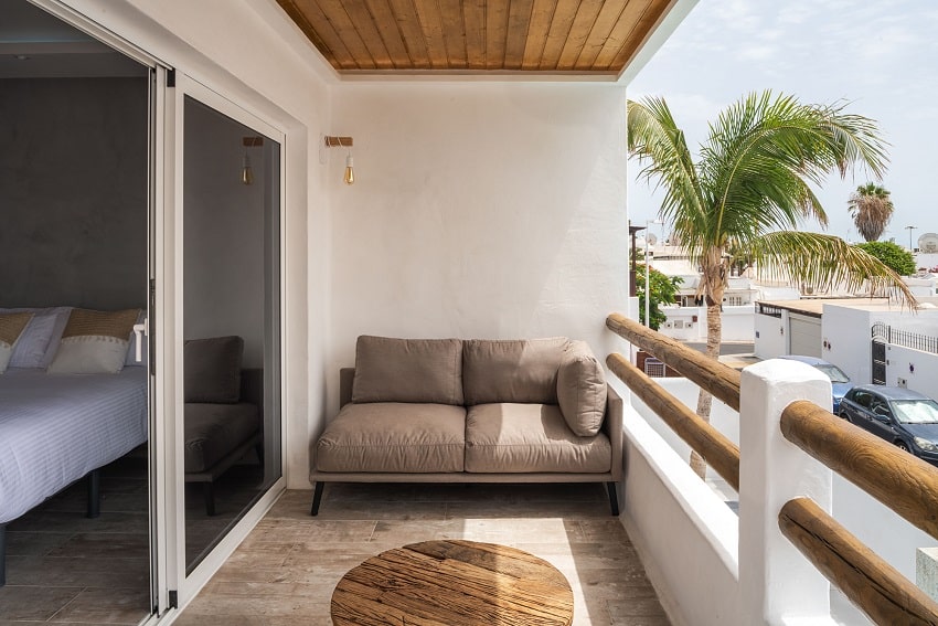 Balkon, Villa Coco, Luxus Villa Lanzarote