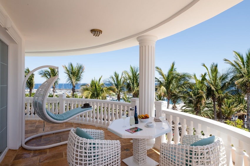 Balkon, Villa Vienna, Ferienhaus Puerto Calero