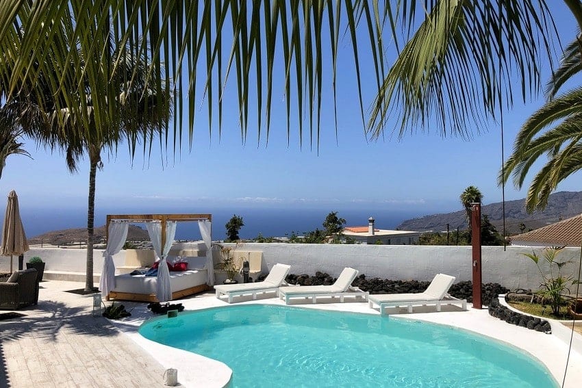View, Villa Tajuya, Holiday Home La Palma
