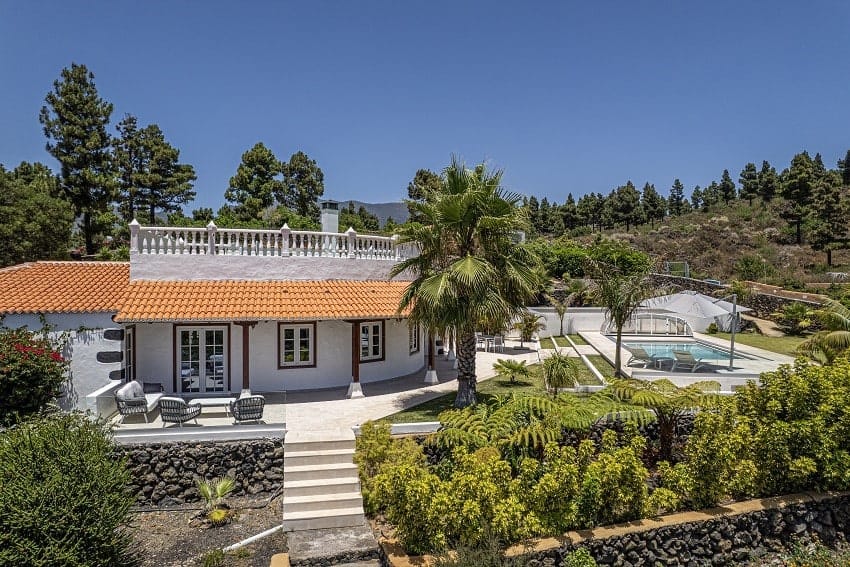 Zona Exterior, Casa Mi Arcadia, Casa Rural La Palma Piscina