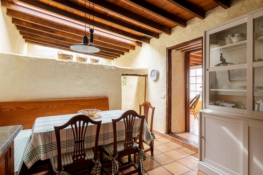 Dining Area, Casa El Barranco, Holiday Cottage Lanzarote