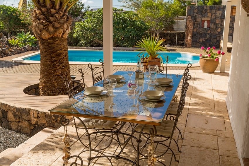 Mesa para Comer, Casa Brixio, Casa Rural Fuerteventura