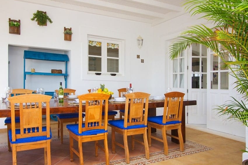 Dining Table, Villa Sueños del Mar, Holiday Home Lanzarote