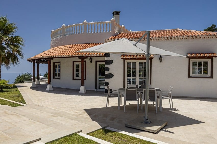 Mesa Exterior, Casa Mi Arcadia, Casa Rural La Palma Piscina