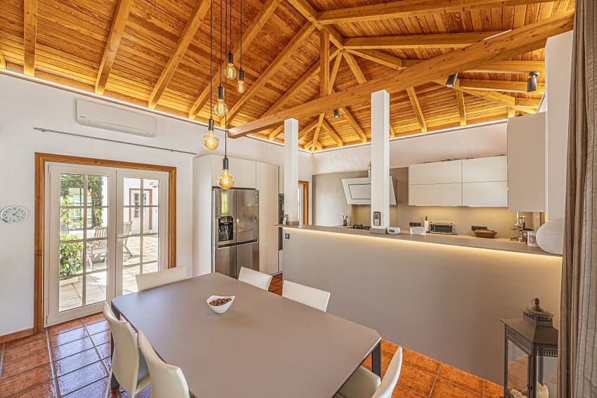 Mesa de Comedor, Casa Mi Arcadia, Casa Rural La Palma Piscina