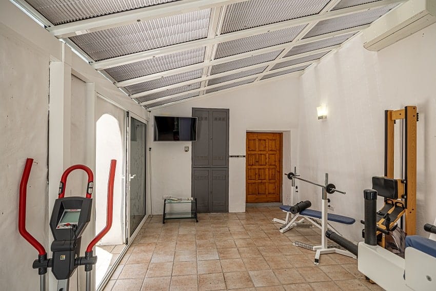 Gimnasia, Casa Mi Arcadia, Casa Rural La Palma Piscina