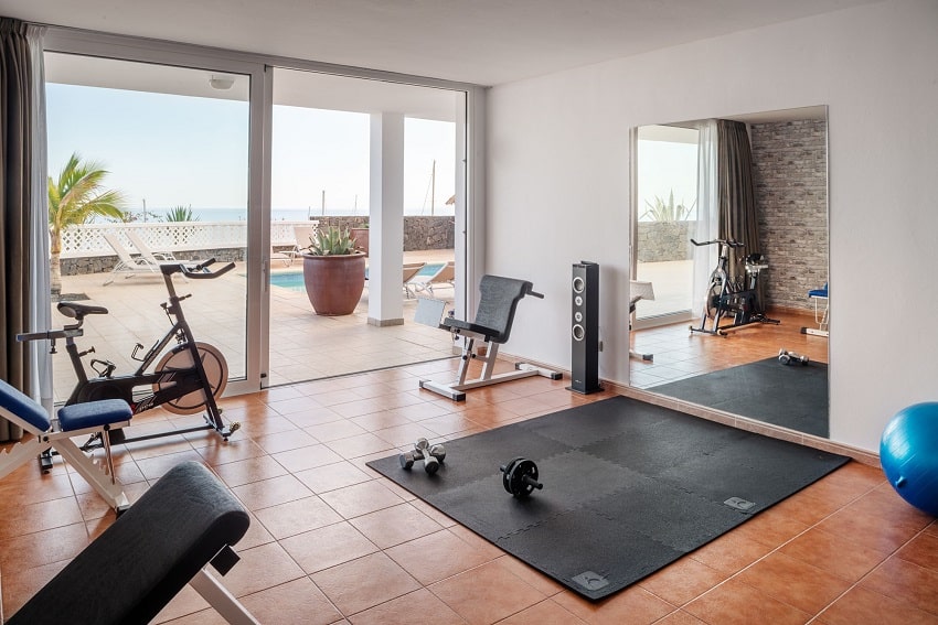 Fitnessraum, Villa Odin, Villa Lanzarote