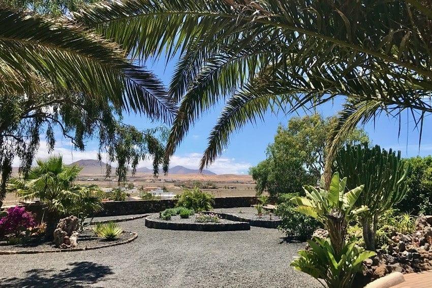 Garten, Casa Brixio, Ferienhaus Fuerteventura, Kanaren