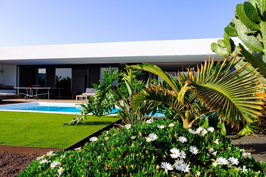 Garten, Casa L, Ferienhaus Fuerteventura