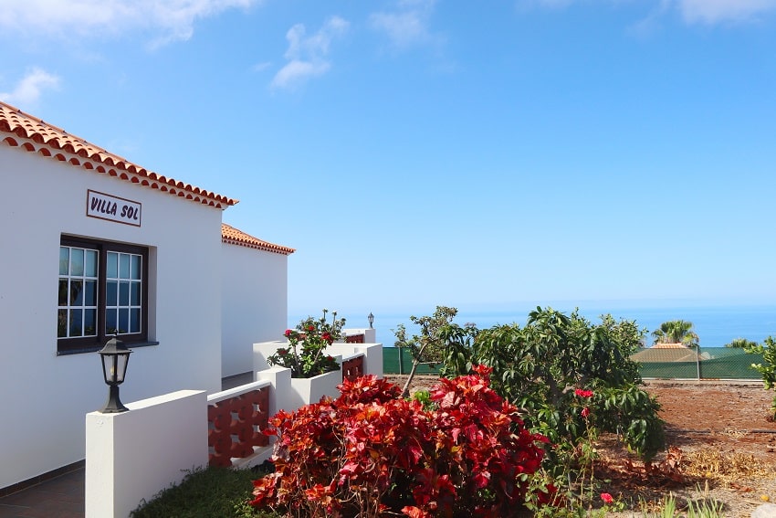 Garten, Casa Sol, Ferienhaus La Palma, Tijarafe