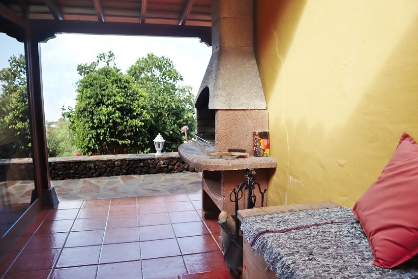 Barbecue Area, Casa Herminia, Holiday Home Puntagorda