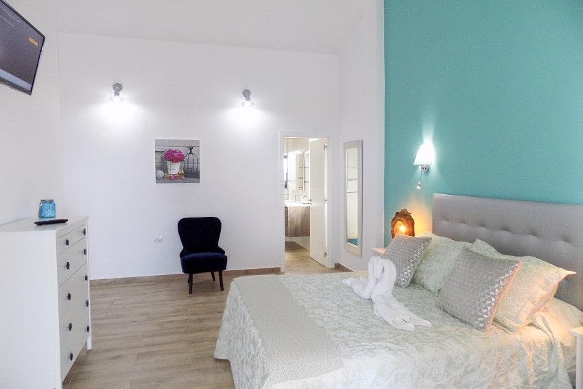 Hauptschlafzimmer, Villa Tejeguate, El Hierro Ferienhaus