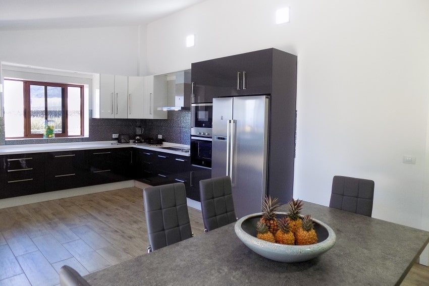 Küche mit Esstisch, Villa Tejeguate, El Hierro Ferienhaus