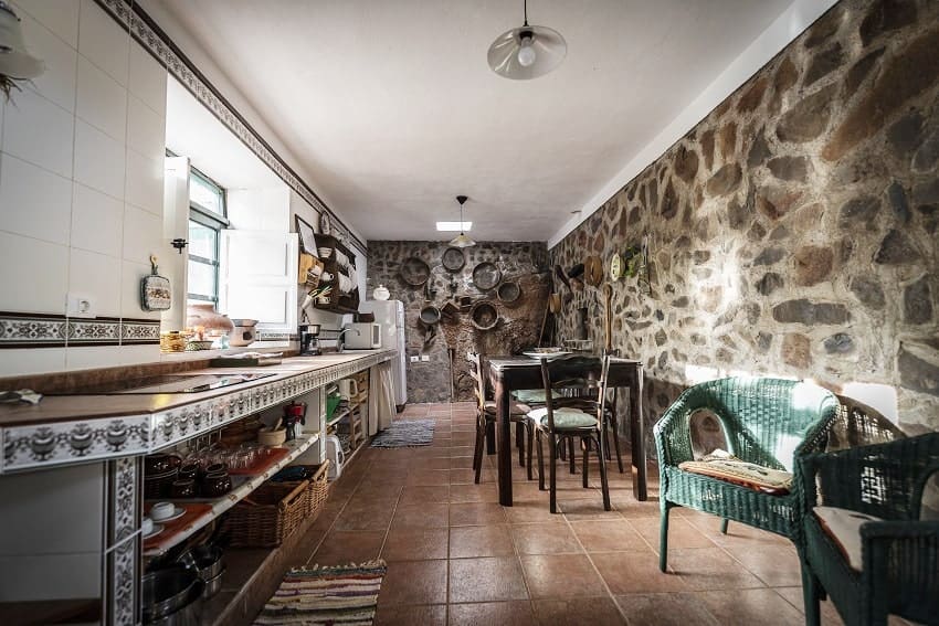Küche, Casa Eliseo, Ferienhaus La Gomera