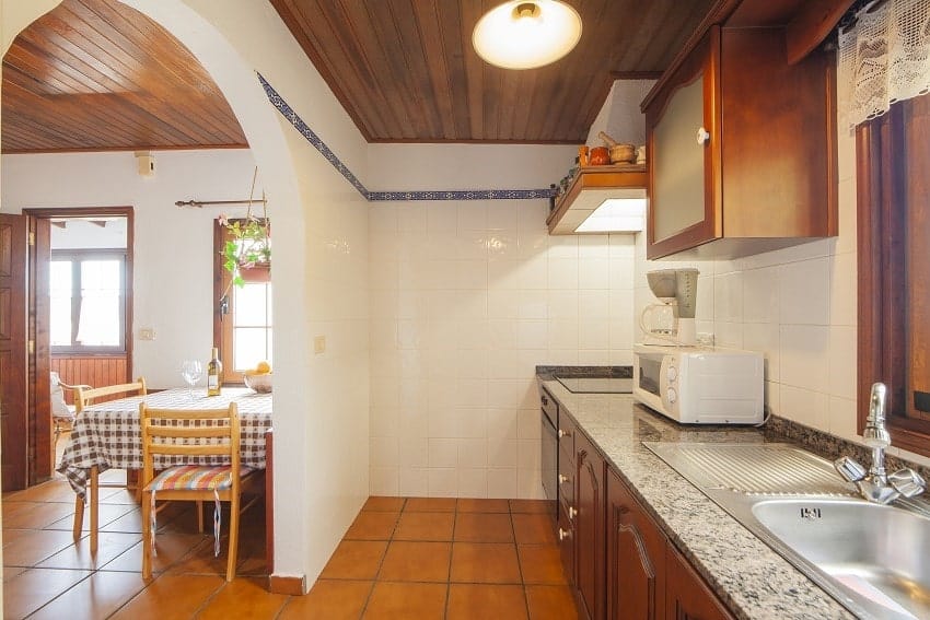 Küche, Casa Emilia, Ferienhaus auf La Palma