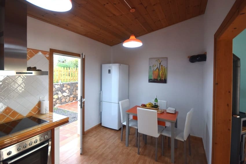 Küche, Casa Florita, Ferienhaus Puntagorda, La Palma