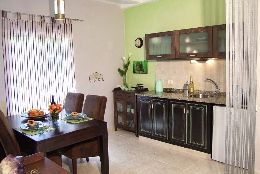 Cocina, Casita Papaya, Alojamiento en La Palma
