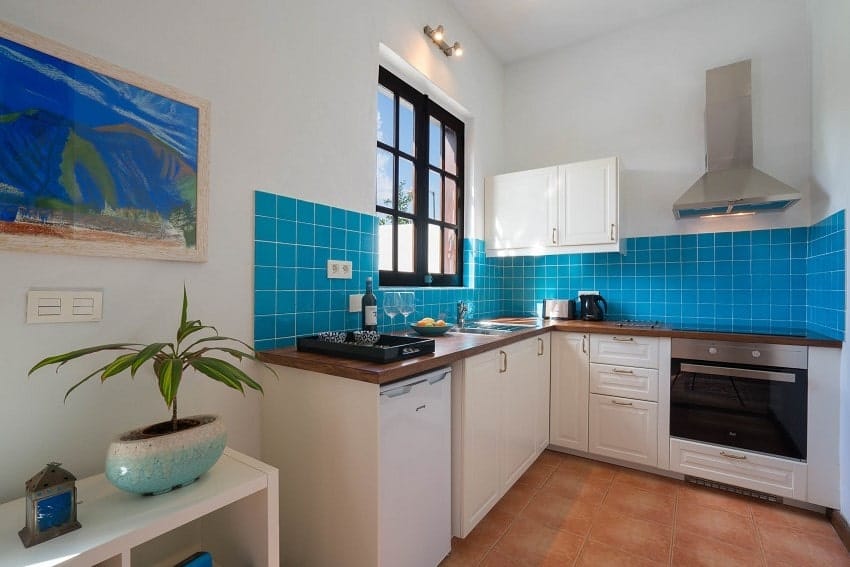 Kitchen, Garden Apartment, Lanzarote