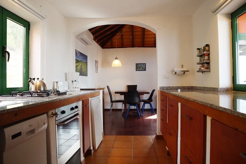 Küche, Pool-Haus, Finca Corona, Villa La Palma