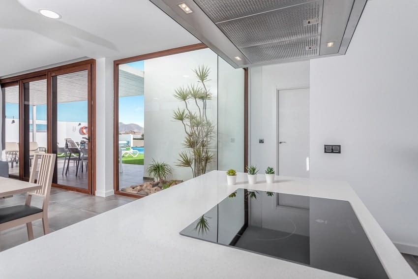 Kitchen, Villa Ponzos, Villa with private Pool Fuerteventura