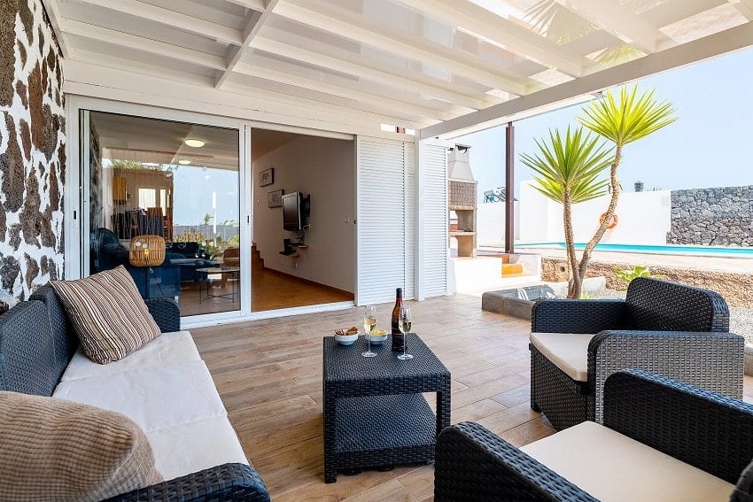 Lounge, Casa Benita, Ferienhaus Lanzarote