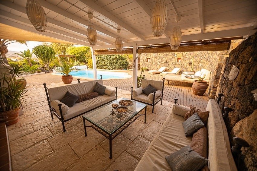 Lounge, Casa Brixio, Ferienhaus Fuerteventura